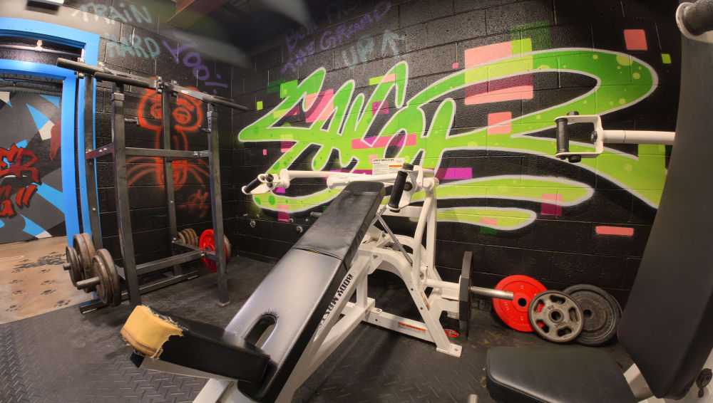 Inside JagStrong Gym, Middletown CT