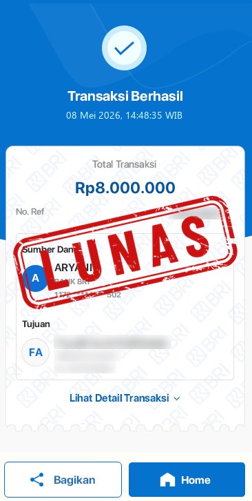 bukti jackpot