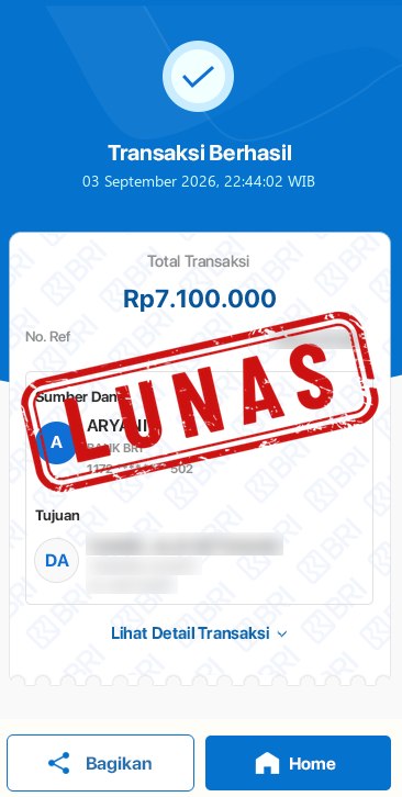 bukti jackpot