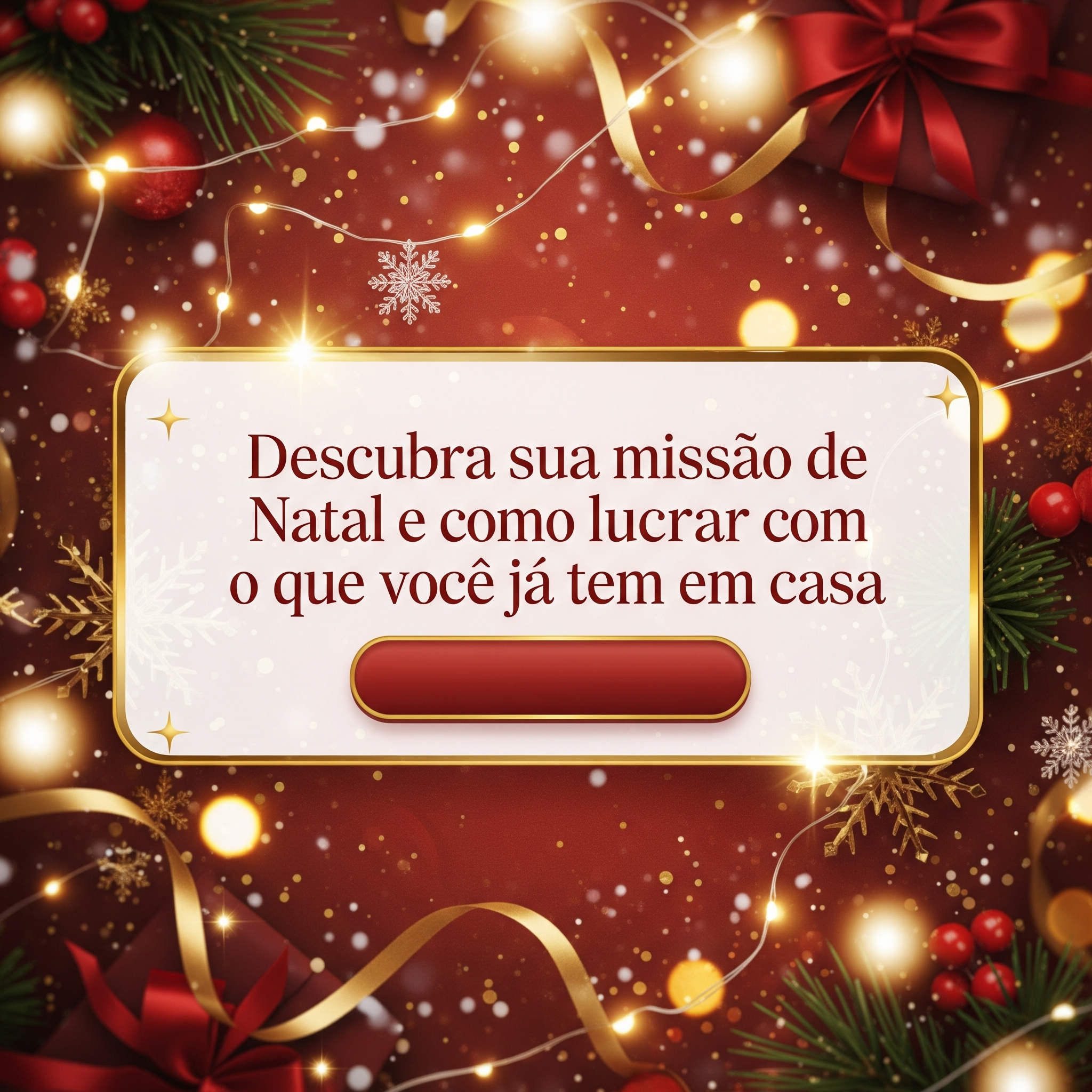 A smartphone displaying a calendar or schedule app, with a festive background.