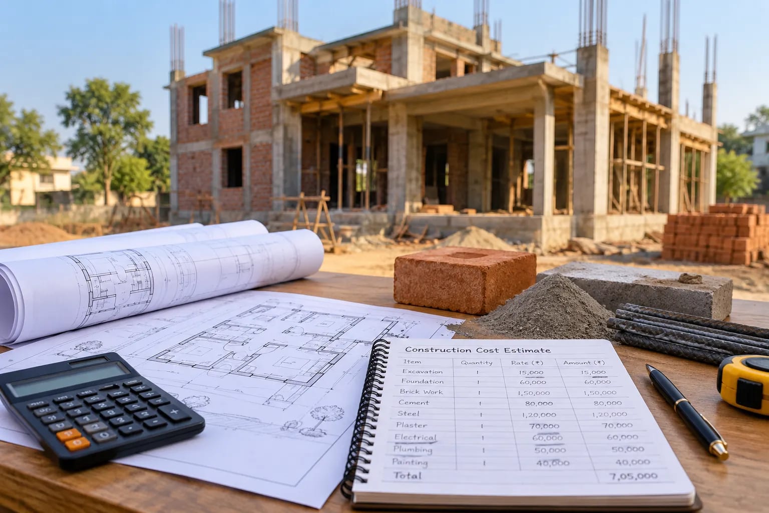 Modern Residential House — Planning and Construction