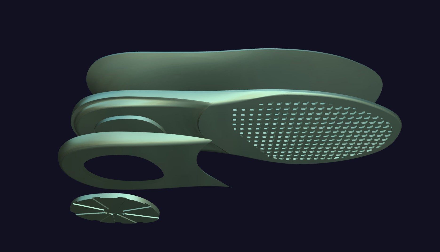 Multi-Layer Multi-Density Orthotic Insole