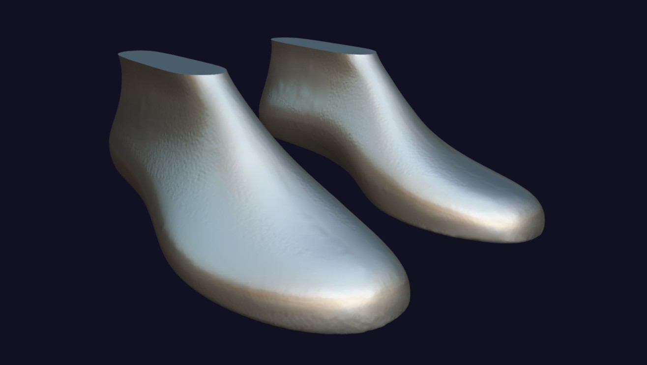 Regular Orthopedic Foot Last STL