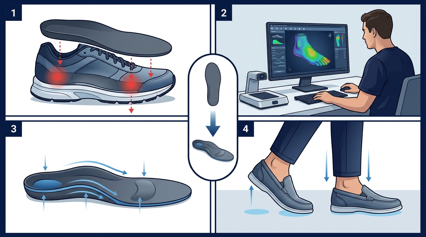 Why Custom Orthotic Insoles Outperform Generic Insoles