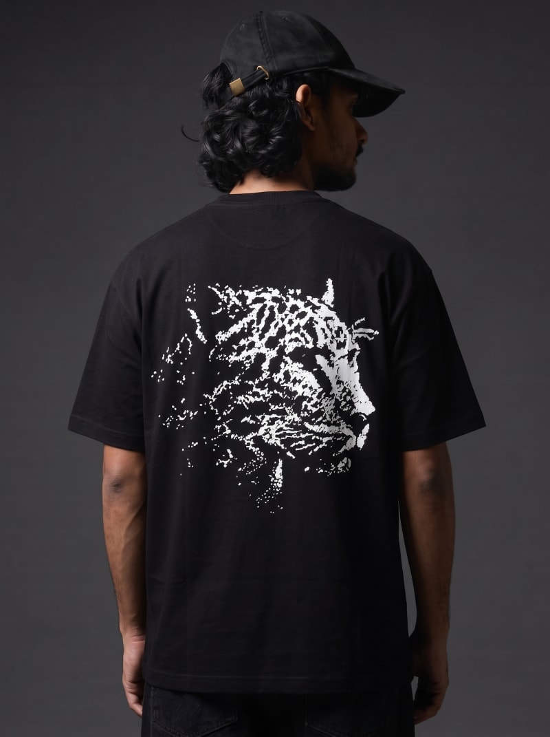 ULICA Black Panther Relaxed-Fit T-Shirt - Image 2