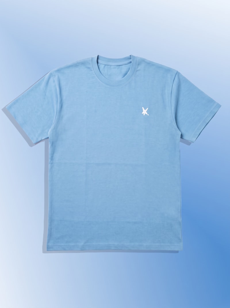 ULICA Sky Blue Con Calma Relaxed-Fit T-Shirt - Image 3