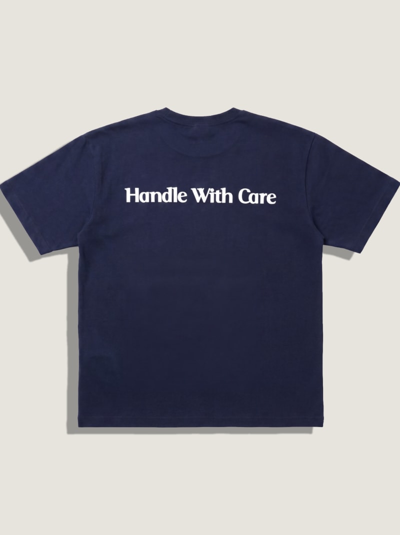 ULICA Navy Blue Drama Included Relaxed-Fit T-Shirt - Image 4