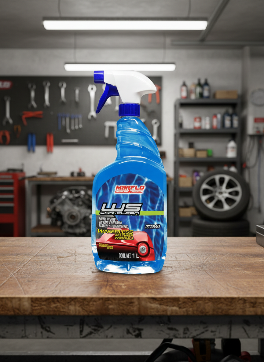 Botella WS Car Clean Waterless 500ml