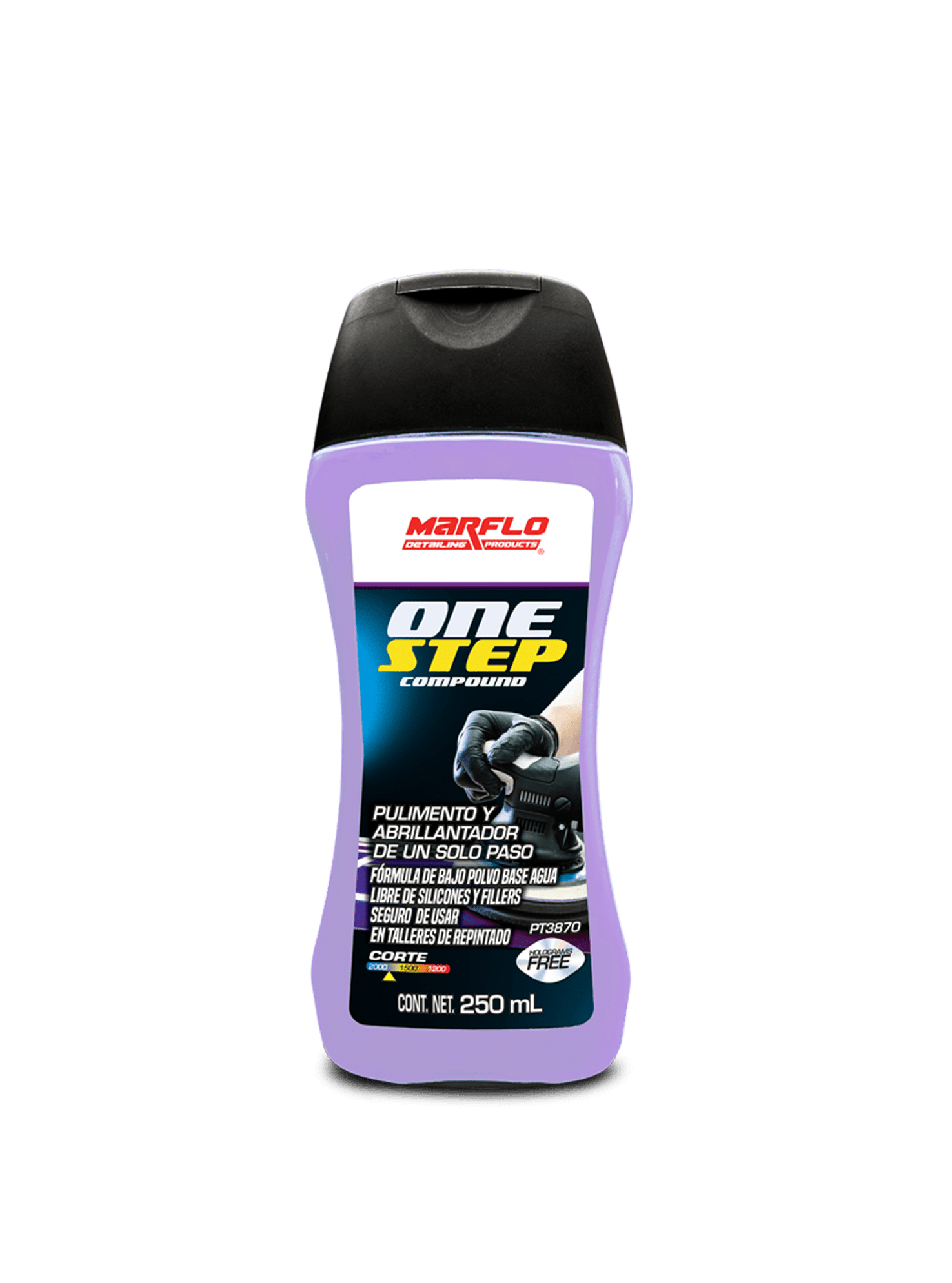 One Step Polisher Compound 250mL PT3870 - Marflo detailing products