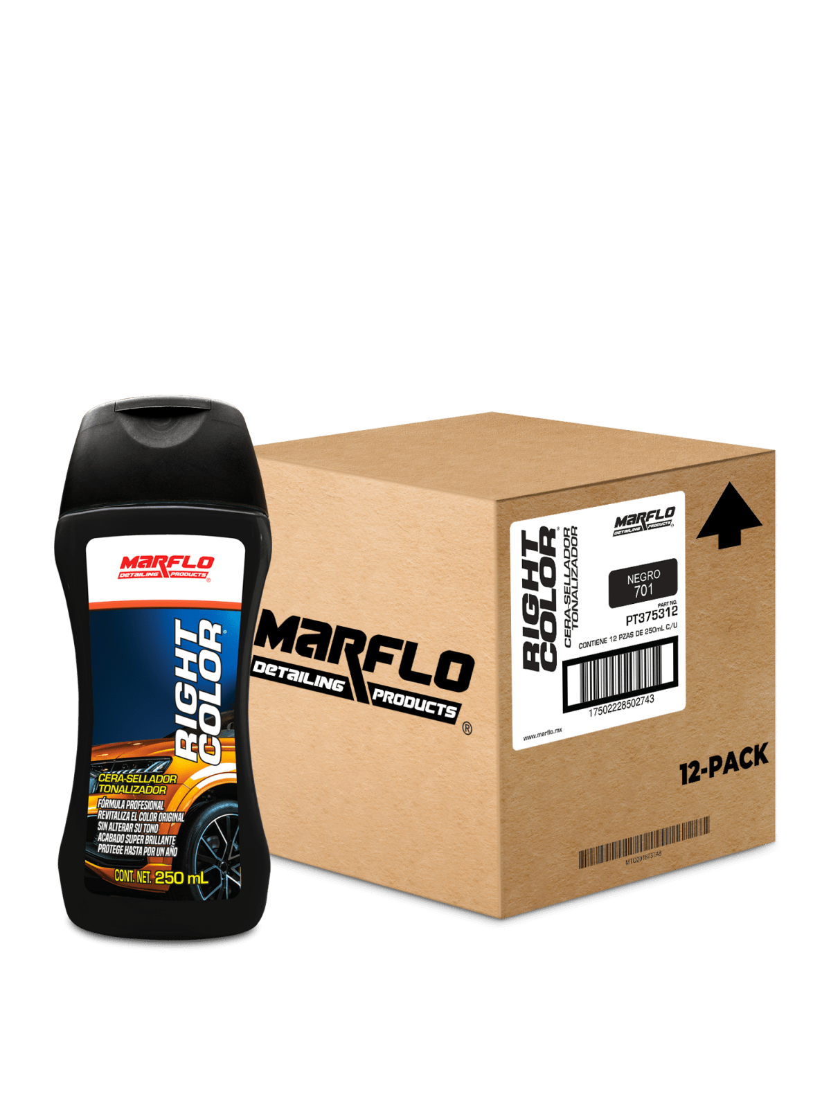 right color negro 701 250ml 12pack PT375312