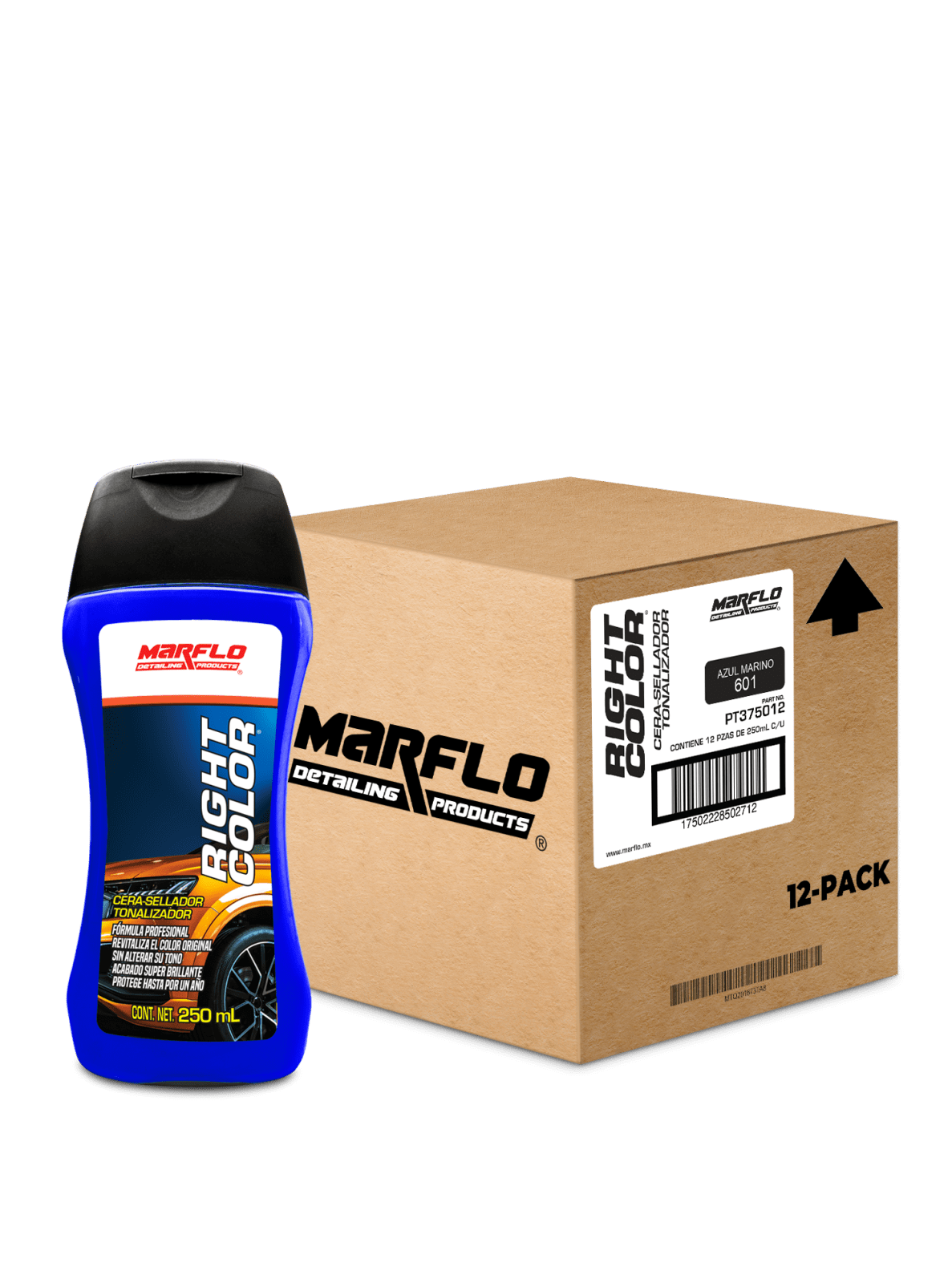 right color azul marino 601 250ml 12pack PT375012