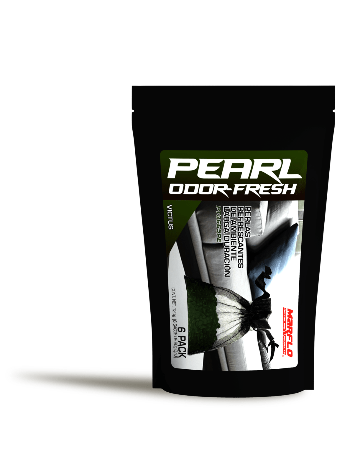 Victus pearl odor fresh 6pack bolsa (120g) PT3665PE