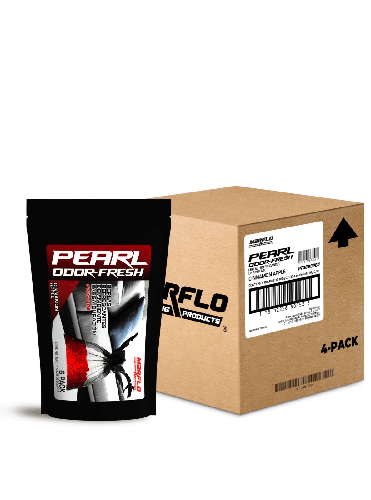 Cinnamon Apple pearl 4pack Caja (480gr) PT3663PE4
