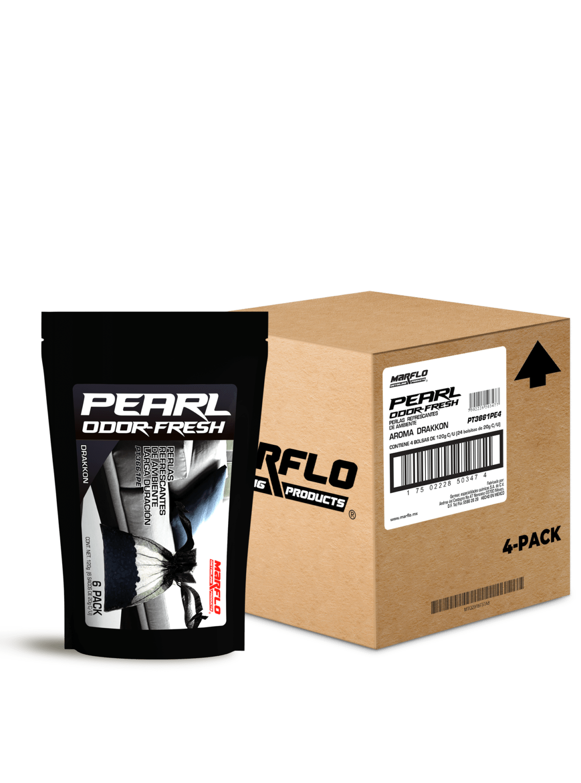 Drakkon pearl fresh 4pack Caja (480gr) PT3661PE4