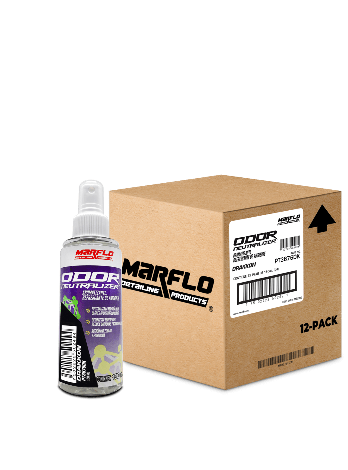 Odor Neutralizer 150mL Drakkon 12 PACK PT3676DK12
