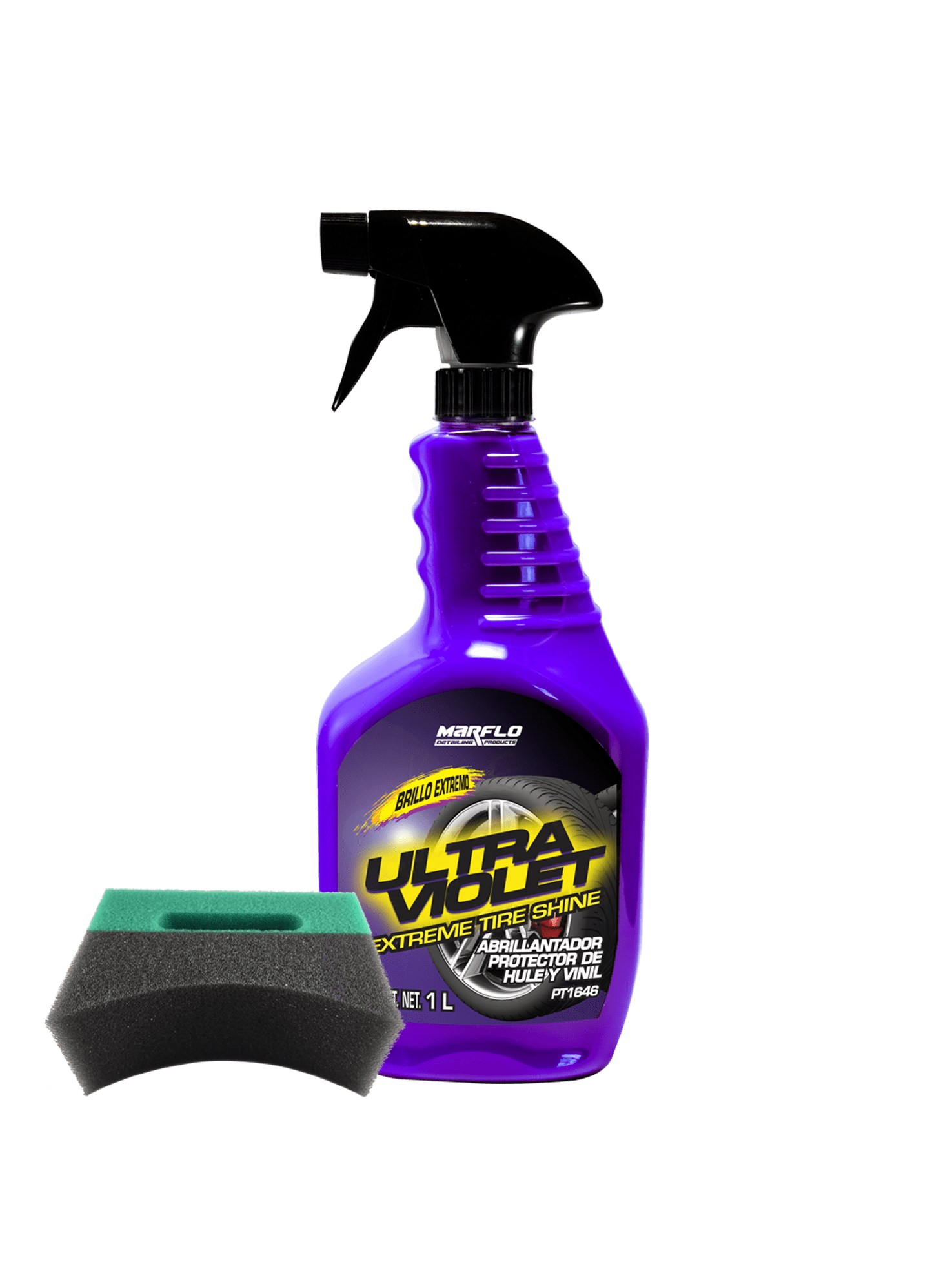 ultra violet extreme tire shine trigger 1L 6 pack PT16466 - Image 2
