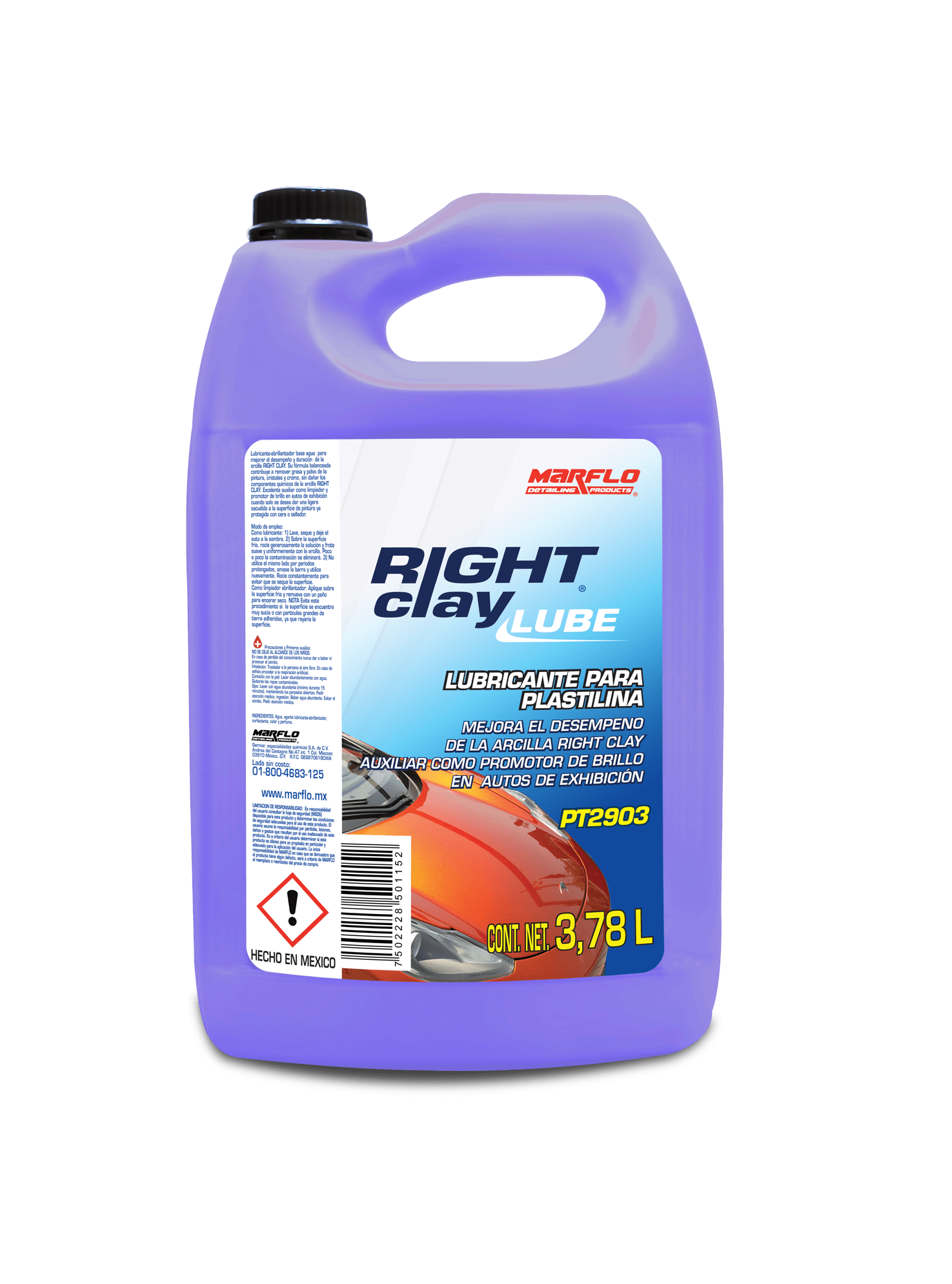 Lubricante Right Clay lube 3.78L PT2903