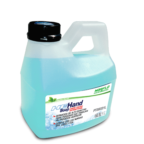 Jabón Antibacterial HE HAND SOAP 1 L PT38331L