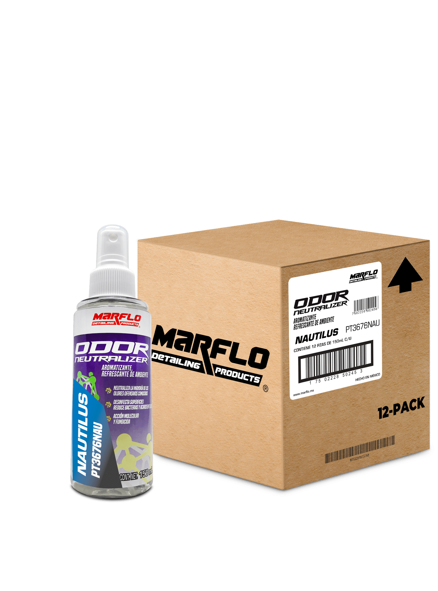 Odor Neutralizer 150mL Nautilus 12 PACK PT3676NAU12