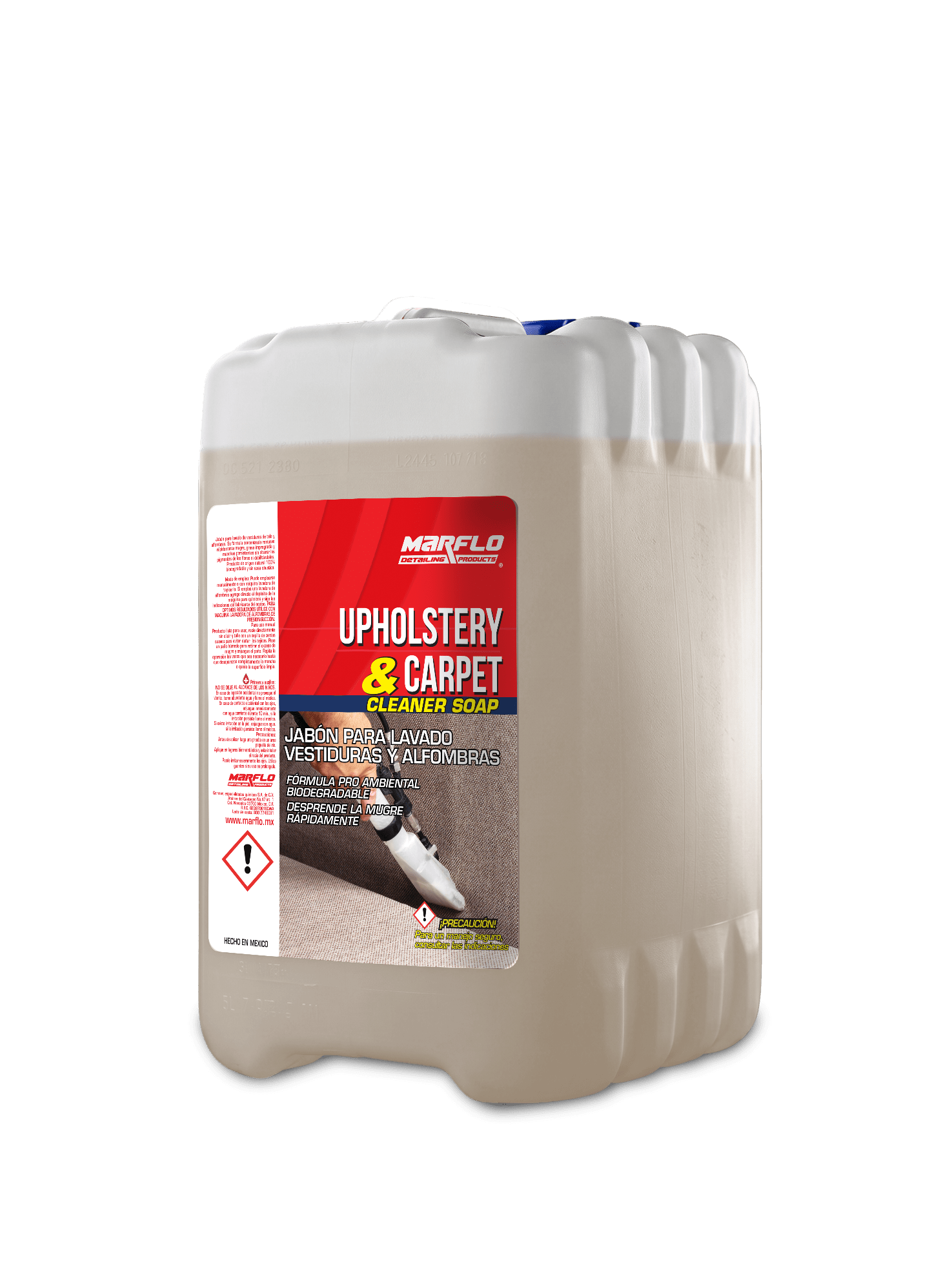 UPHOLSTERY & CARPET CLEANER SOAP 5L PT2388