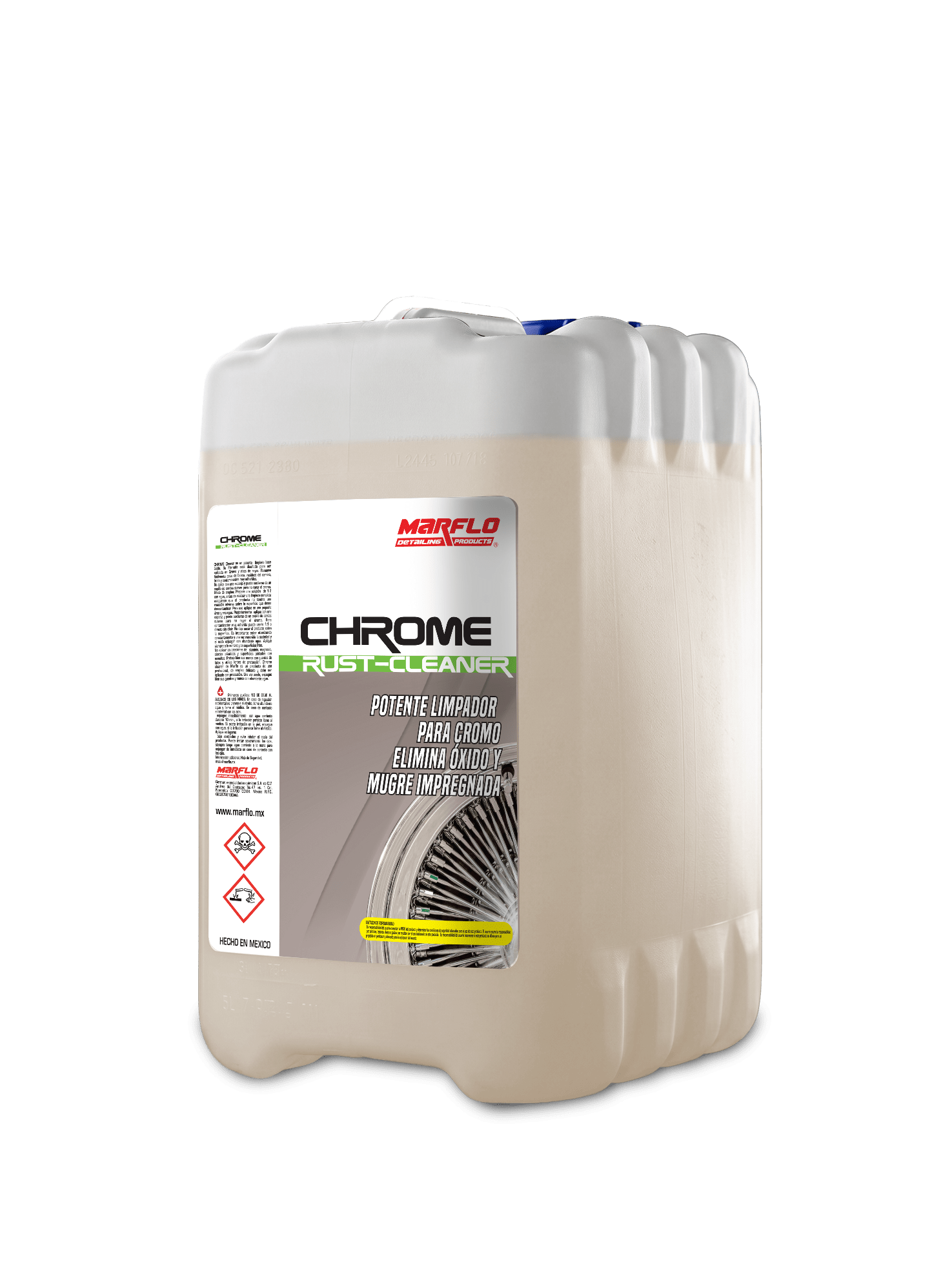 Removedor de óxido CHROME RUST CLEANER 5L PT2747
