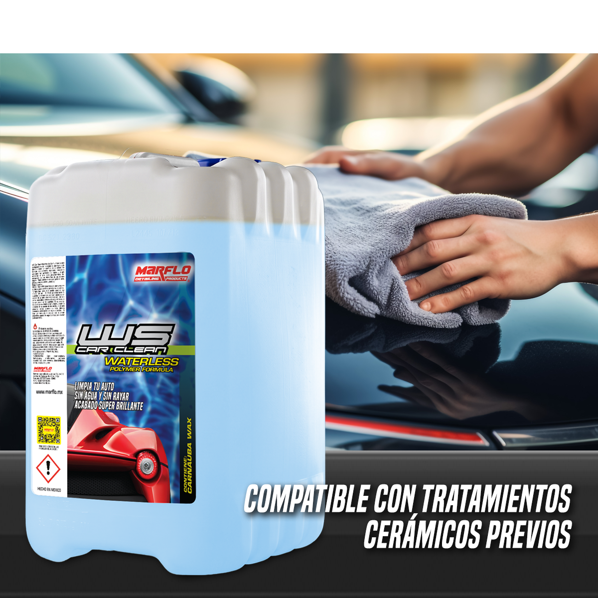 Lavado sin agua WS car clean waterless 20L PT3842 - Imagen 3
