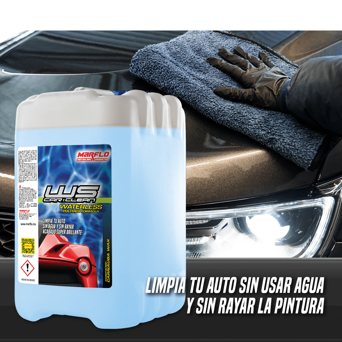 Lavado sin agua WS car clean waterless 20L PT3842 - Imagen 2