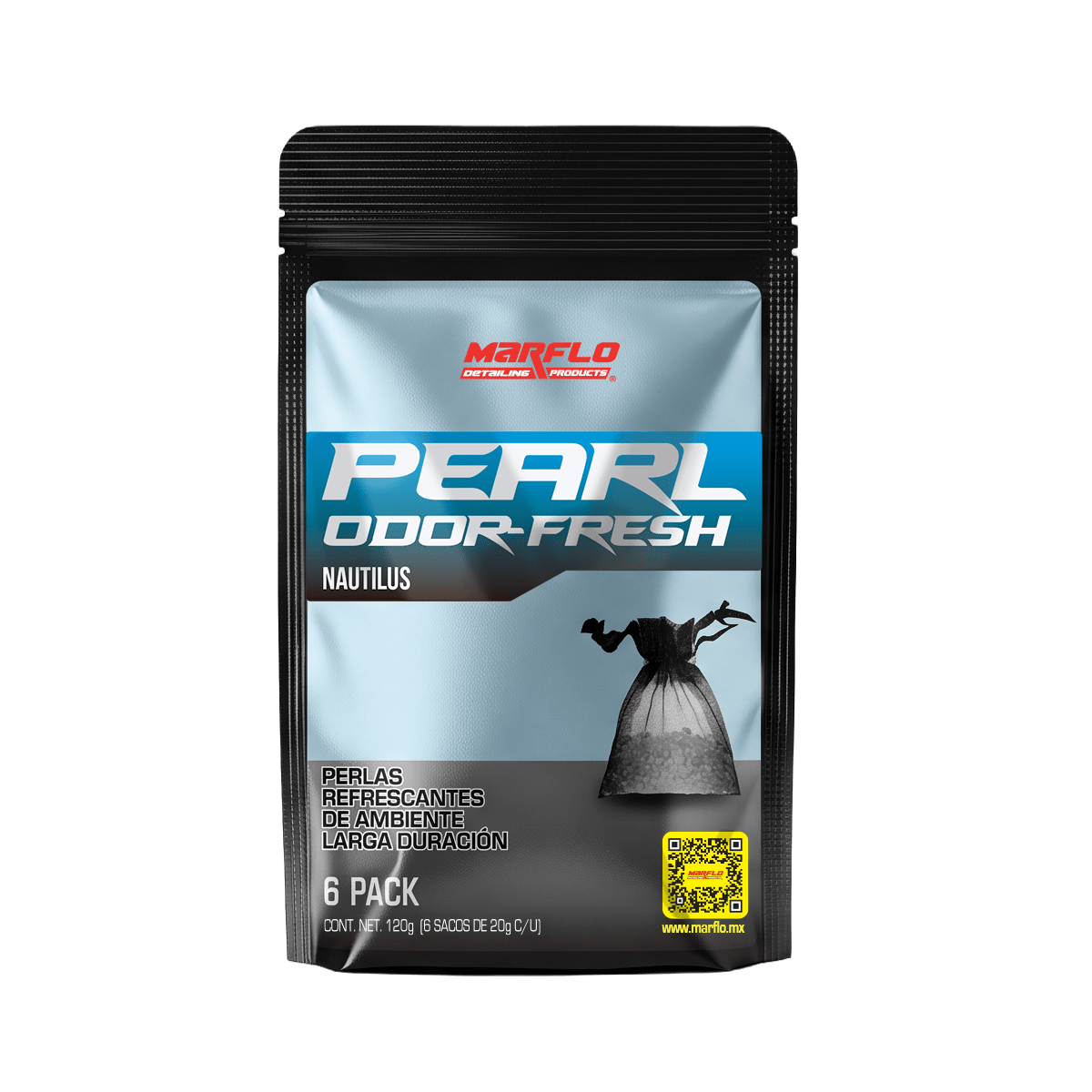 Nautilus Pearl Fresh 6pack bolsa (120gr) PT3670PE