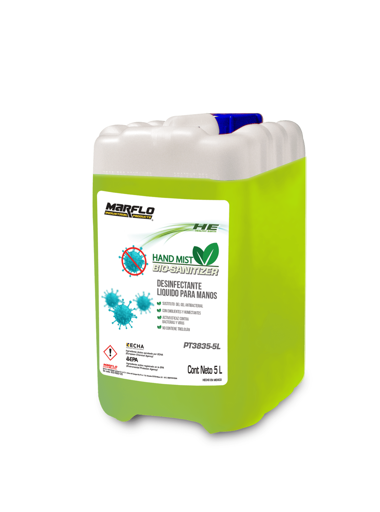 desinfectante de manos, gel antibacterial