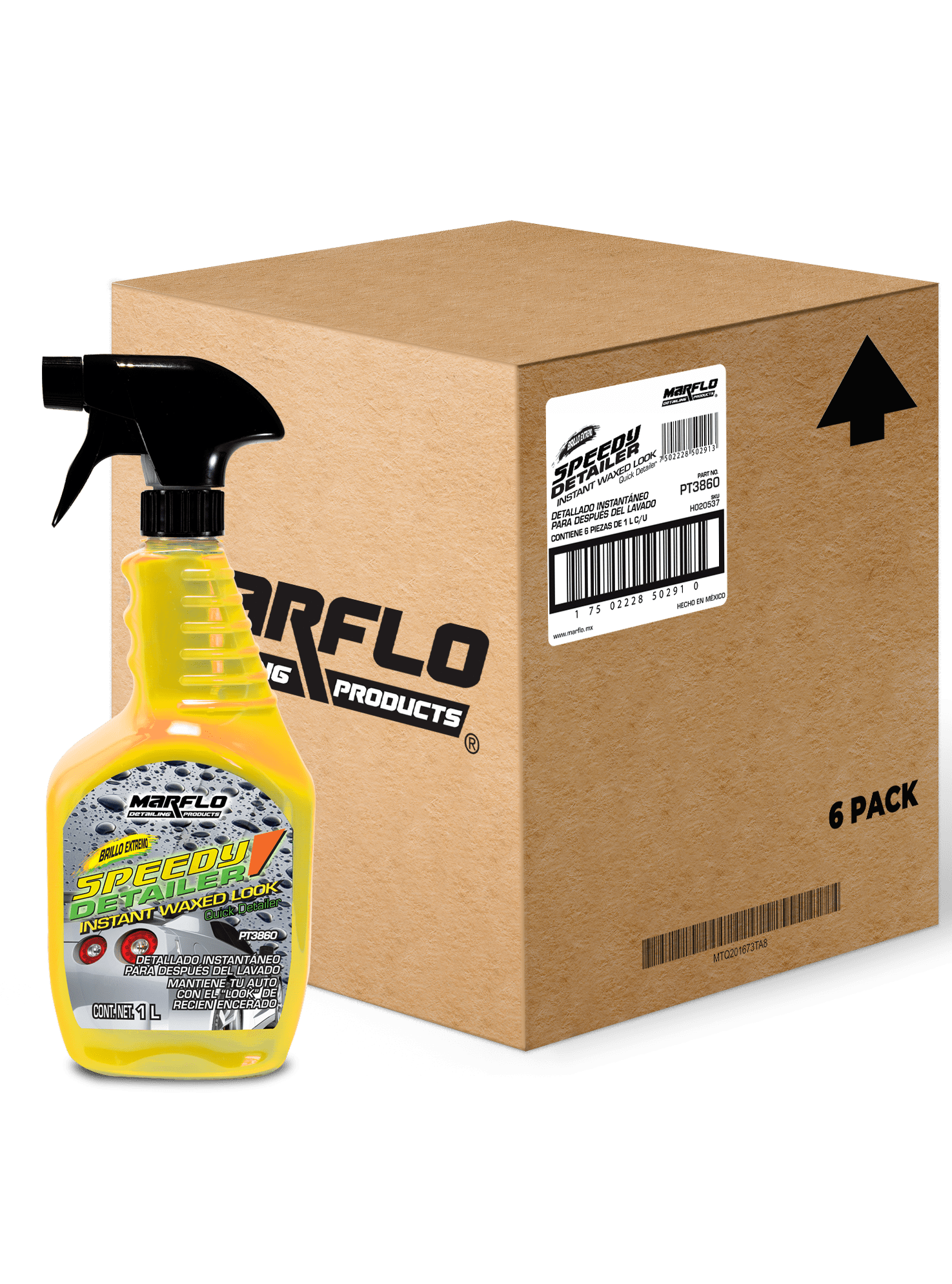 Detallado instantáneo Speedy Detailer 1L 6 PACK MARFLO PT38606