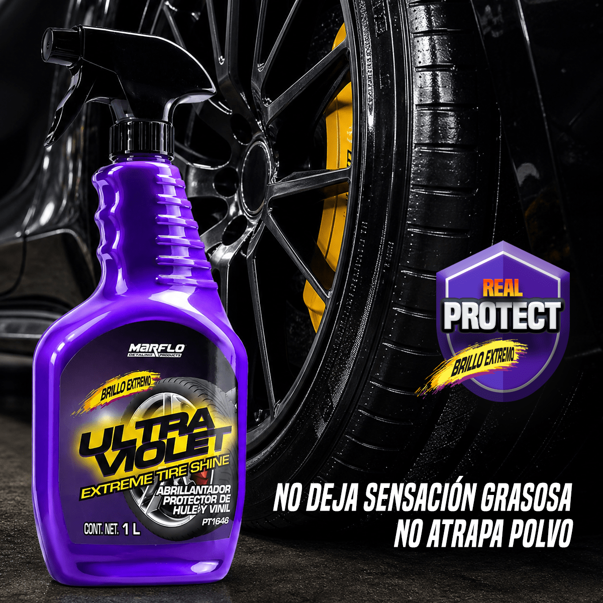 ultra violet extreme tire shine 1L PT1645 - Image 4