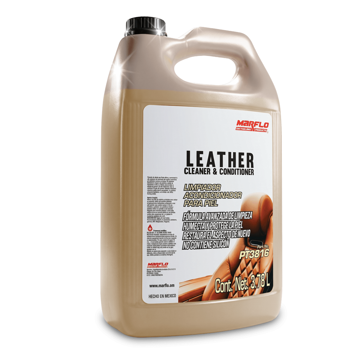 Leather Cleaner Limpiador de piel 3.78L PT3816
