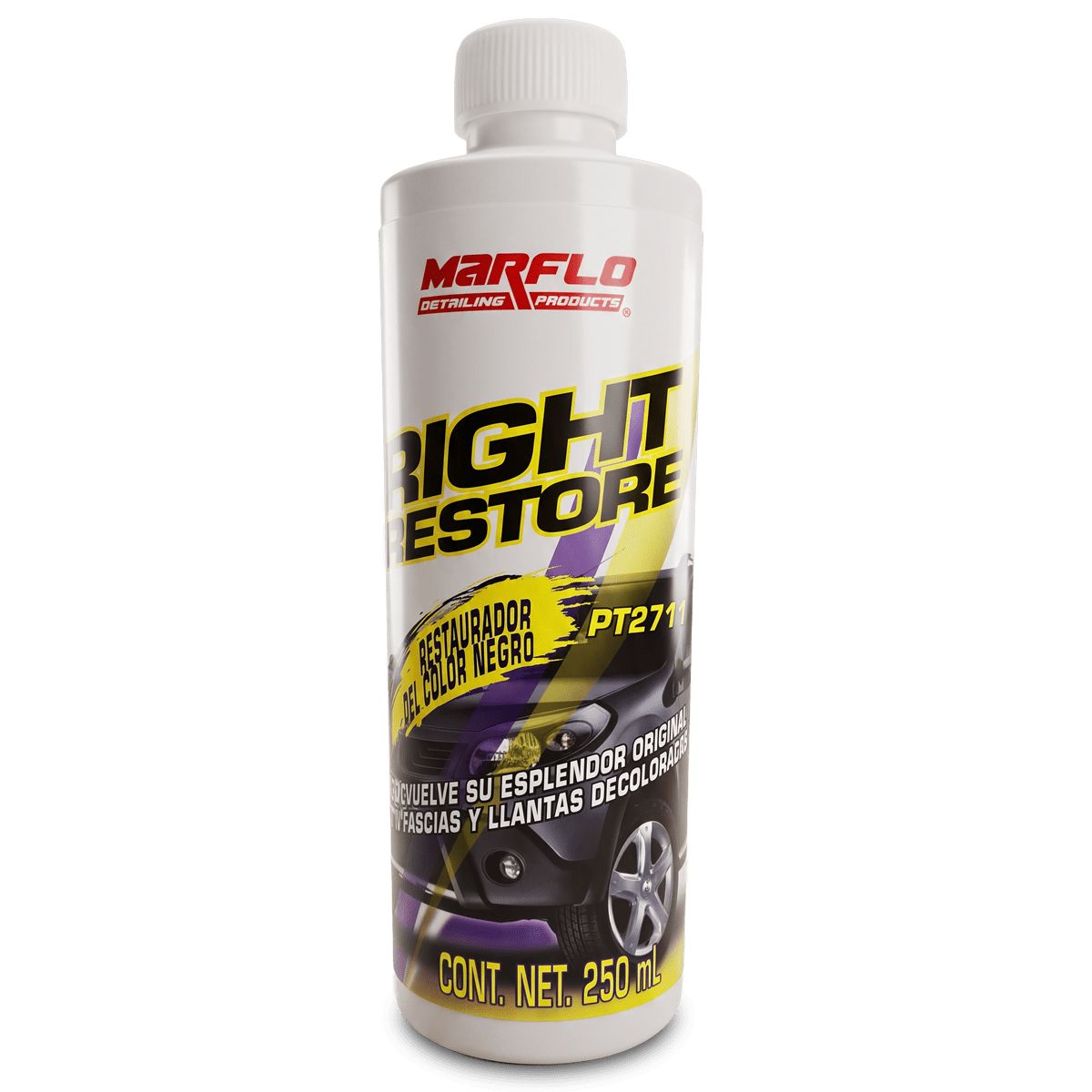 Restaurador de plásticos Right Restore negro 250ml PT2711