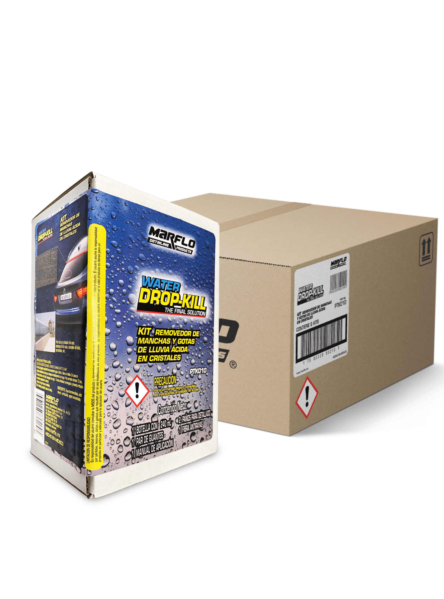 Kit removedor de gotas de lluvia ácida drop kill remover 6pack PTK0106