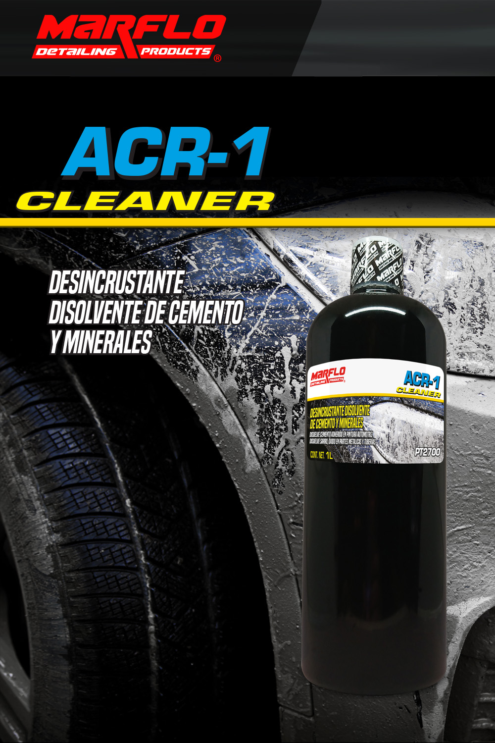 Removedor de cemento ACR-1 Cleaner 1L PT2700