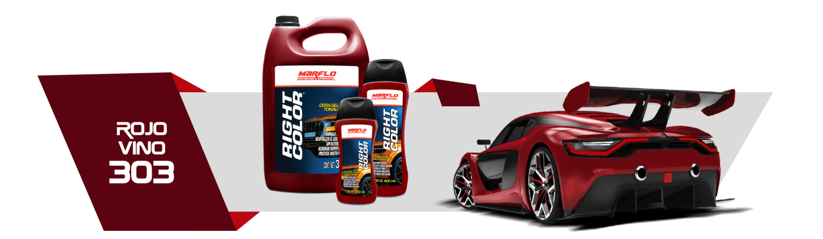 right color rojo vino 303 250ml PT3746