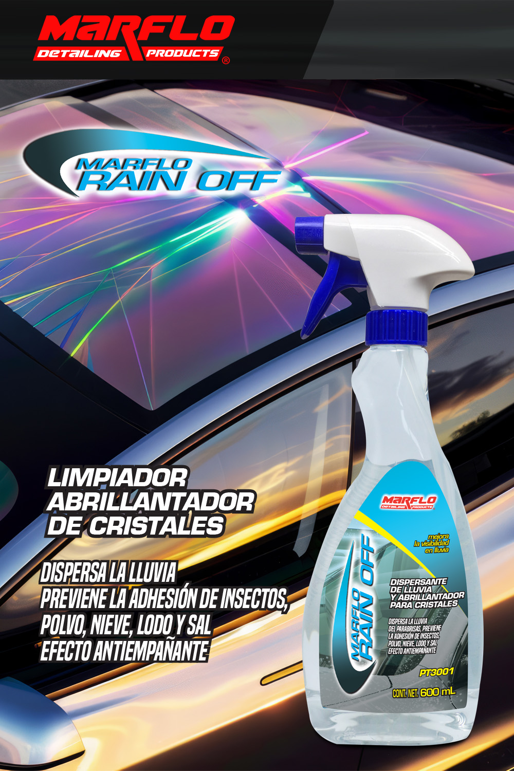 Rain Off Windshield cleaner