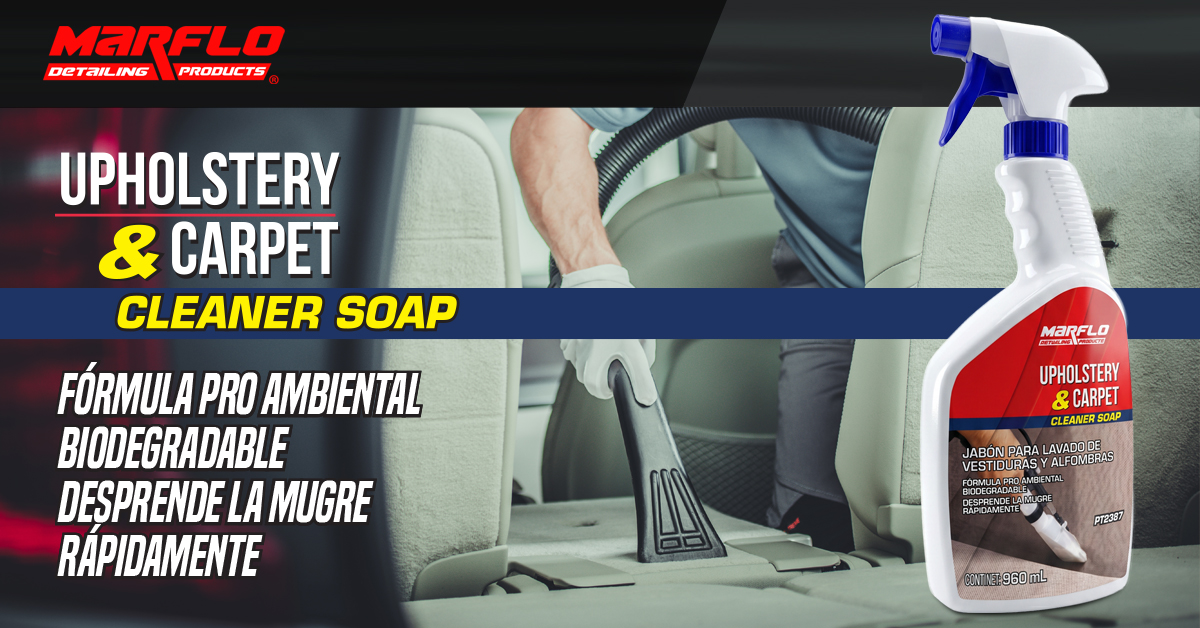 UPHOLSTERY & CARPET CLEANER SOAP