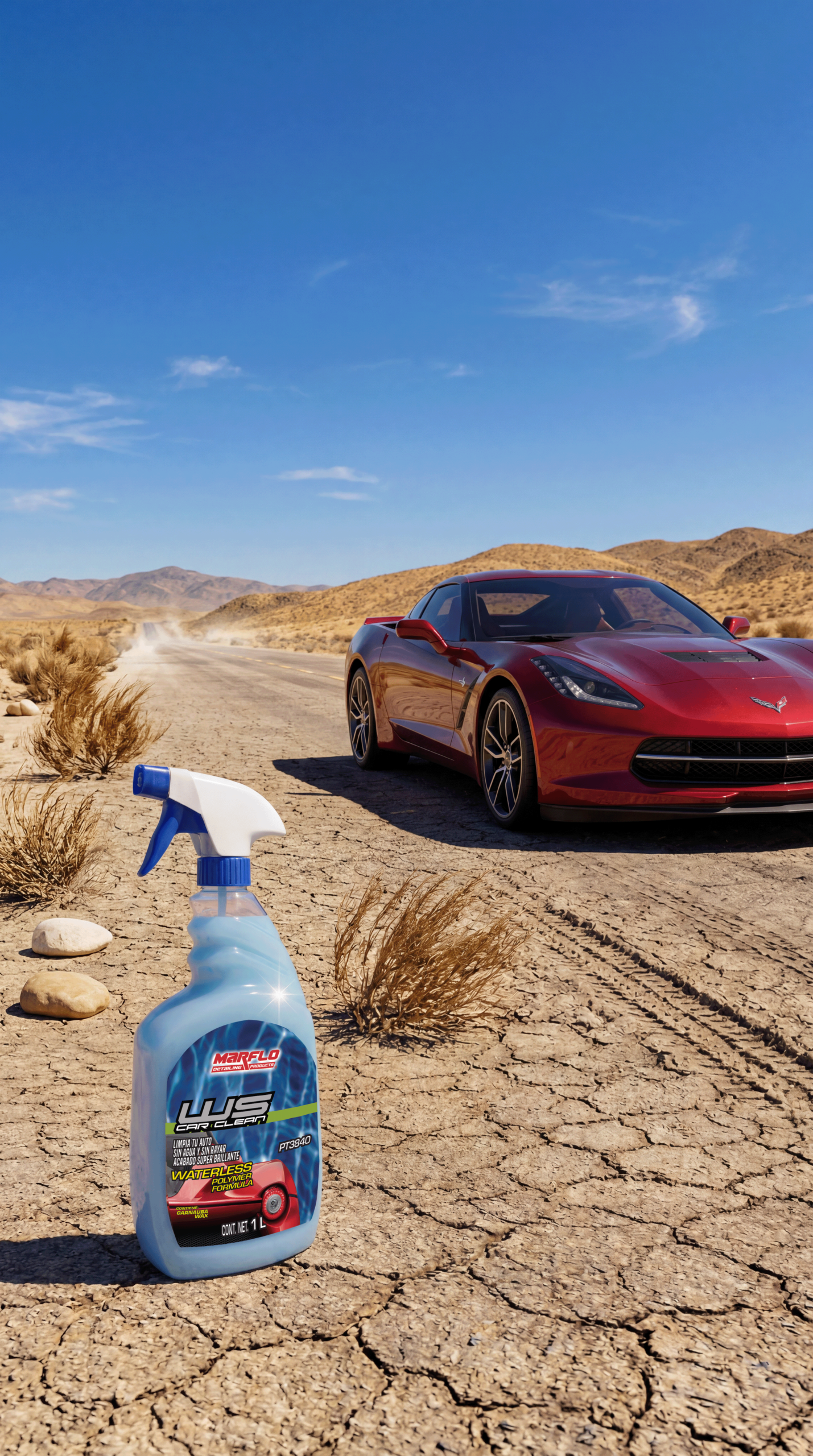 Lavado sin agua WS car clean waterless 1L 6 pack PT38406