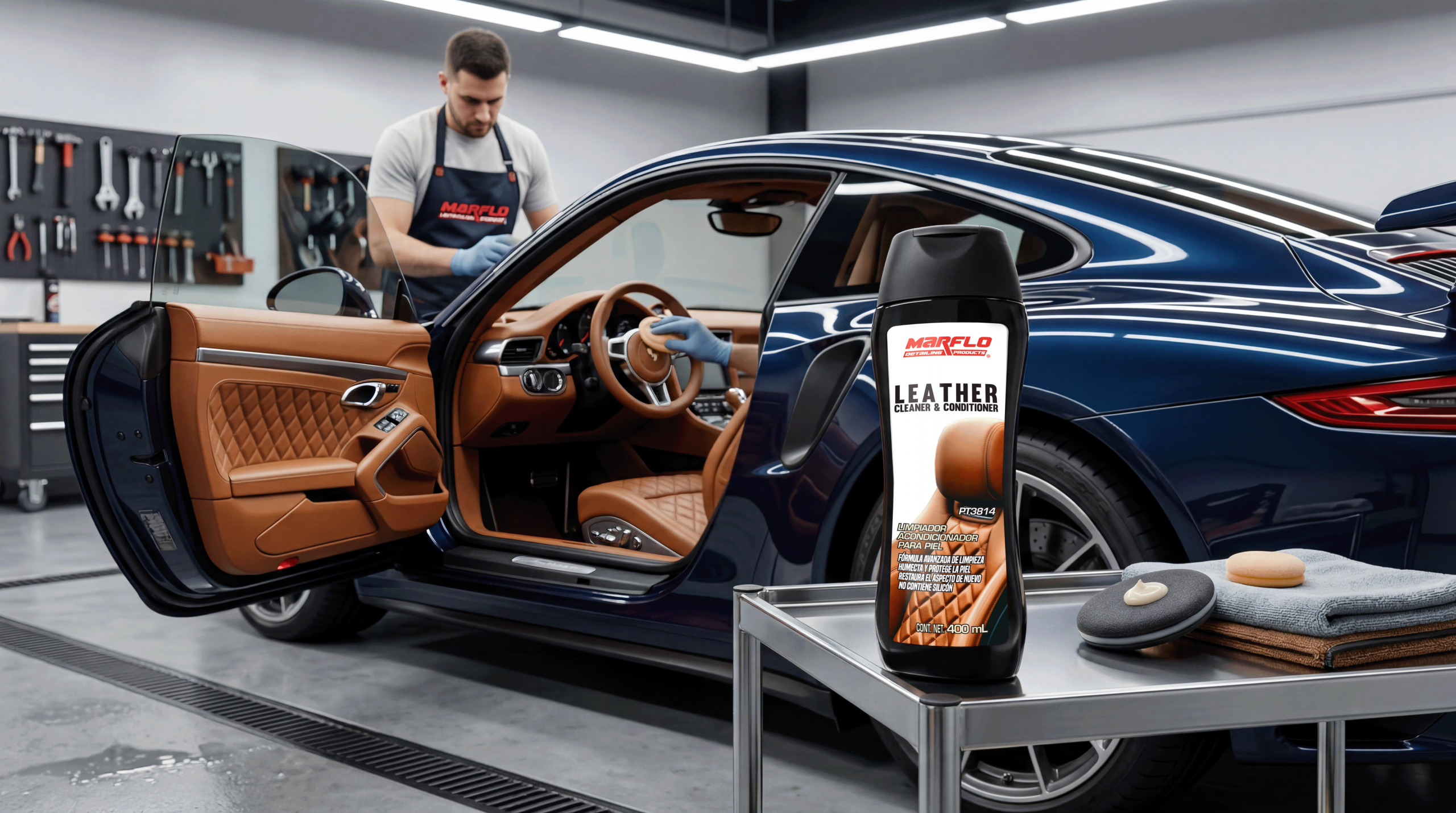 Leather cleaner & conditioner