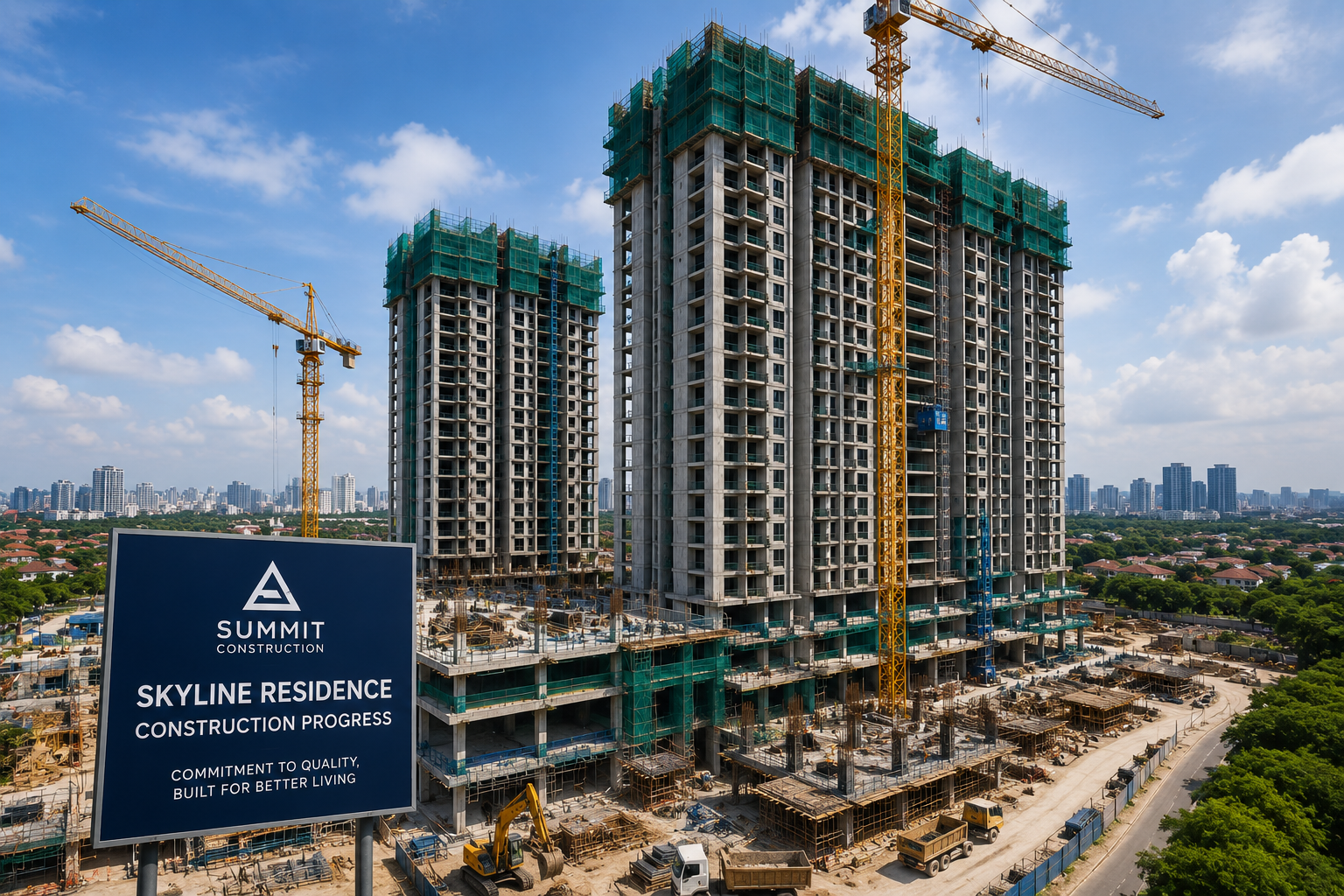 Skyline Residence Construction Progress