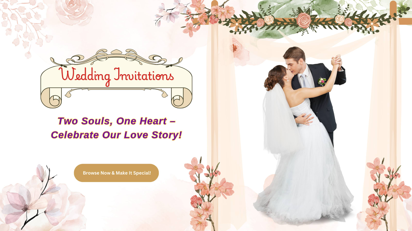 Wedding Banner Landscape 1920x1080px