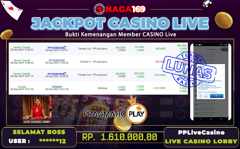 Live Casino Lobby
