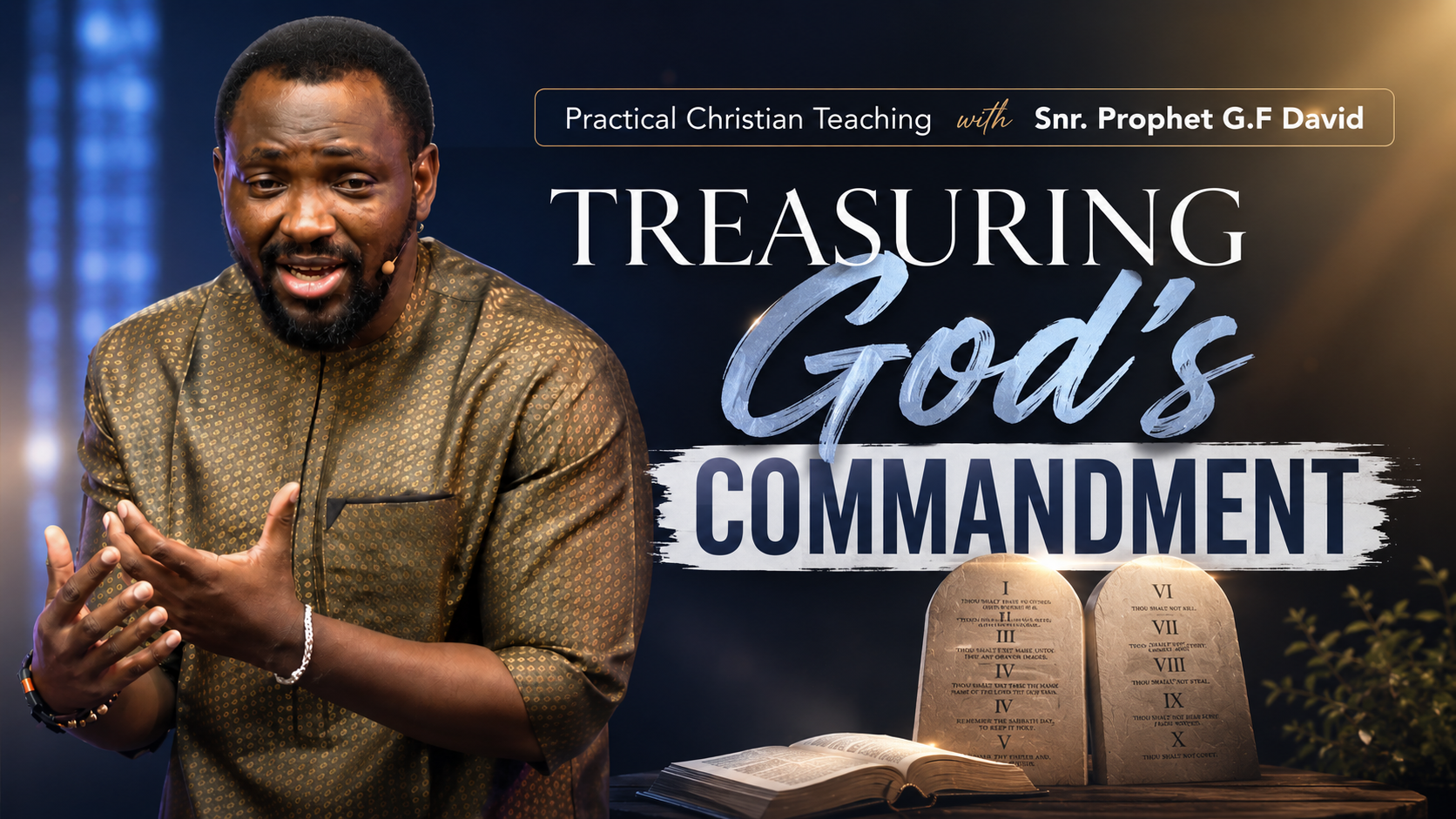 TREASURING GOD'S COMMANDMENT