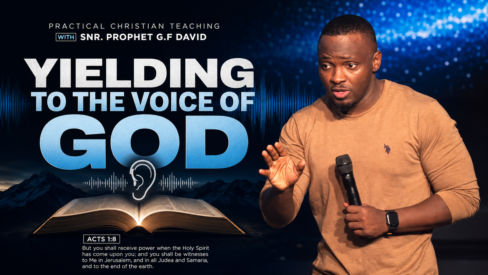 YIELDING TO THE VOICE OF GOD