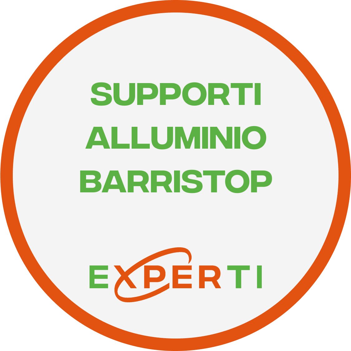 SUPPORTI ALLUMINIO BARRISTOP
