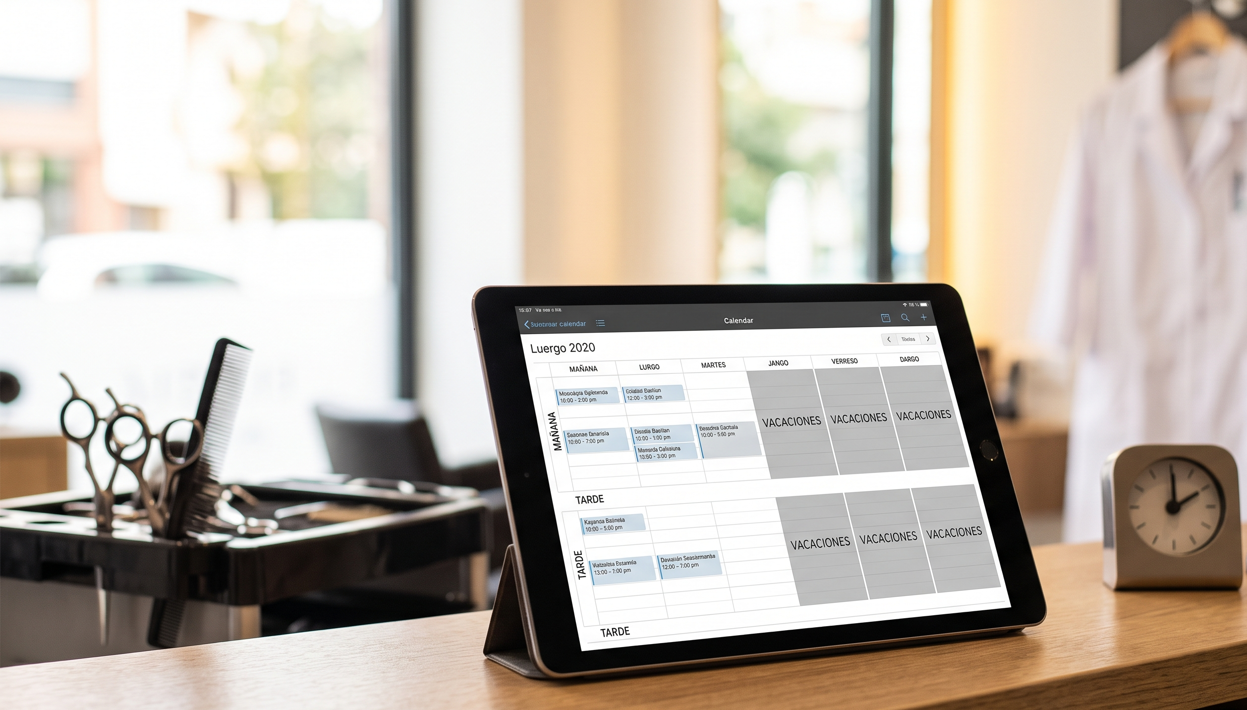 Horarios partidos, vacaciones y sustitutos: agenda flexible