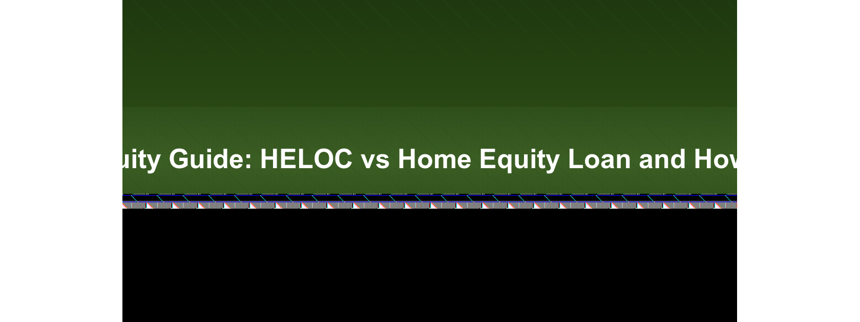Homeowner reviewing home equity documents at kitchen table