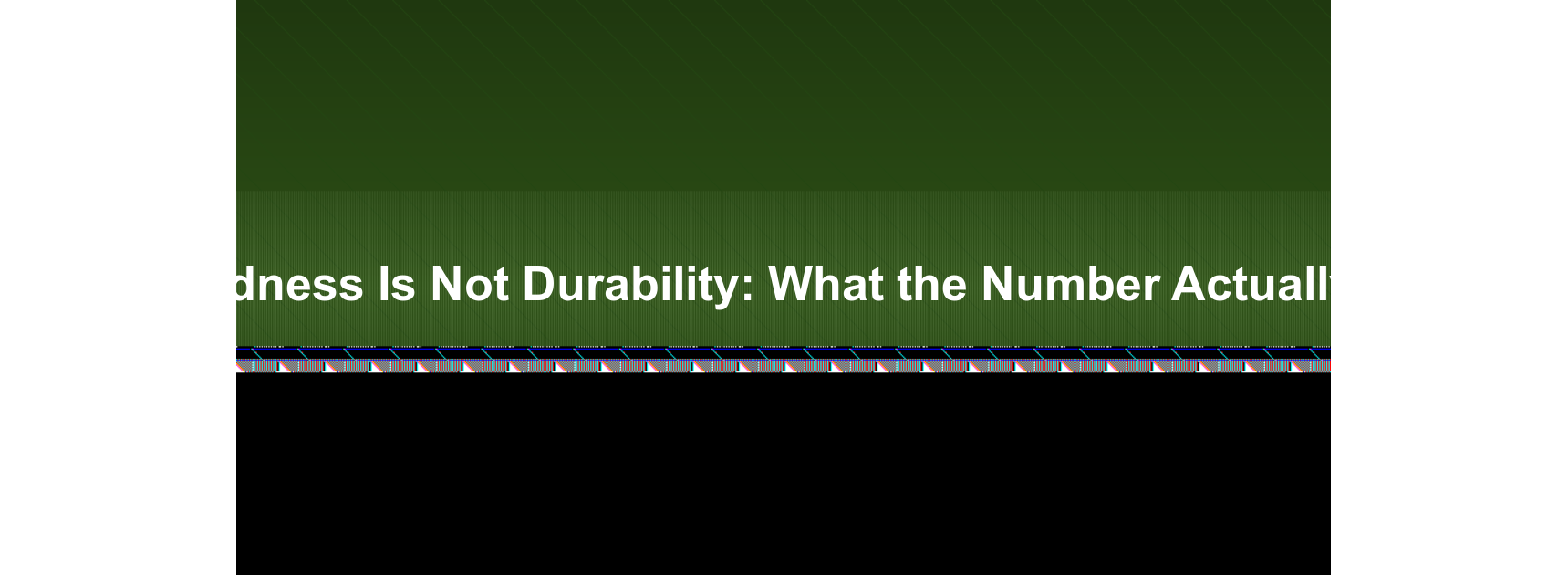 Janka Hardness Is Not Durability: What the Number Actually Tells You