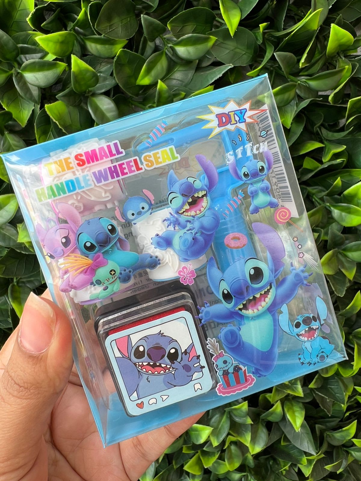 Cajita de sellos Stitch